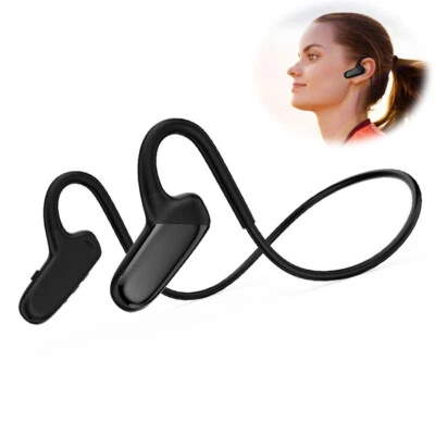 Wireless Bluetooth Headset Bone Conduction Earphone with Mic For Cell Phones - Image 1 of 4