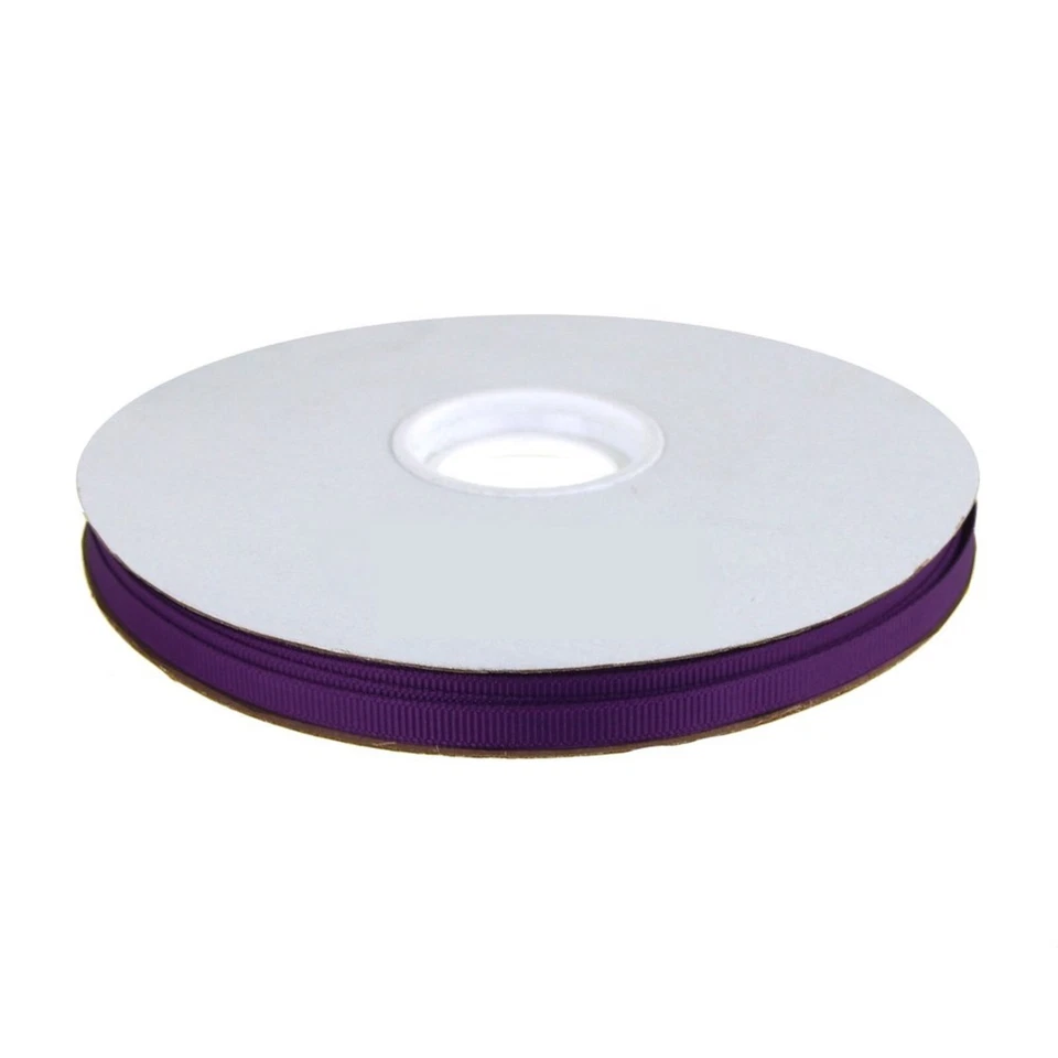 1/4" Wide Plum Grosgrain Ribbon - 50 Yard Spool (10127) - Image 1 of 1