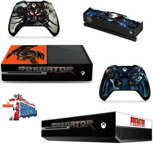 PREDATOR XBOX ONE PROTECTIVE SKIN DECAL VINYL STICKER WRAP - Picture 1 of 8