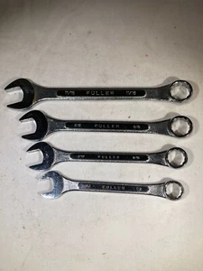Menge 4 sequentielle vollere Schraubenschlüssel Japan kaum benutzt geschmiedete Legierung offen & Box  - Bild 1 von 6