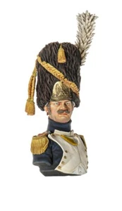 Andrea Miniatures bust 1/10 kit S9-B15 |Imperial Guard Grenadier Officer (Major - Imagen 1 de 3