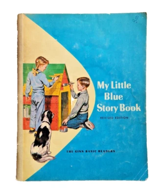 My Little Blue Story Book Ginn Basic Readers Vintage Revised Ed 1964 - Image 1 of 4