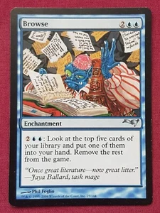 Magic The Gathering COLDSNAP THEME DECKS BROWSE blue card ALLIANCES MTG - Picture 1 of 2