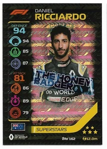 2020 Topps Turbo Attax F1 Formula 1 Superstars #162 Daniel Ricciardo - Bild 1 von 1