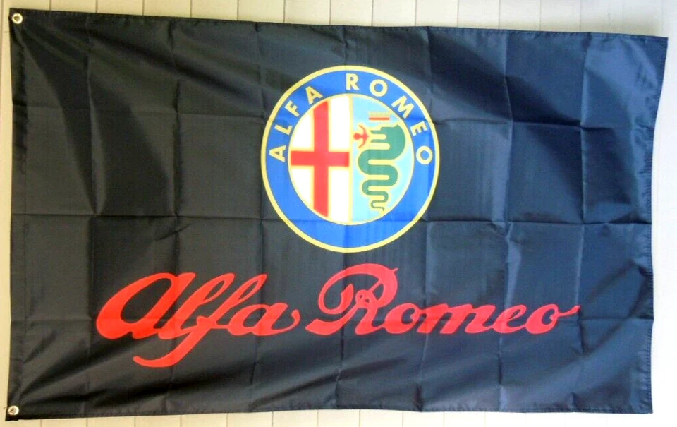 ALFA ROMEO 3x5 Flag Banner Giulia 4C Stelvio***NEW COLOR*** - Image 1 of 1
