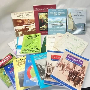 Large Bundle Walking & Touring & History Publications Fal, Falmouth & Cornwall - Picture 1 of 10