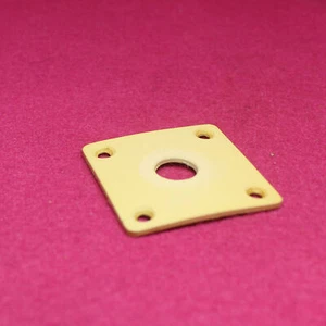 Aged Montreux Guitars 59 Les Paul Cream Jack Plate. MJ02 - Picture 1 of 5