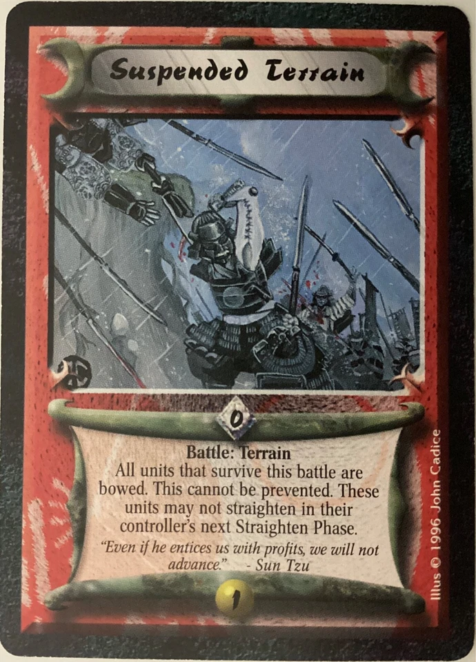 Legend Five Rings CCG Shadowlands Suspended Terrain Common MINT AEG - Image 1 of 1