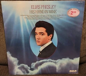 ELVIS Presley His Hand In Mine RCA SEALED Old Stock VINYL Gospel Sam Goody Tag - Picture 1 of 3