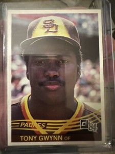 1984 Donruss - #324 Tony Gwynn