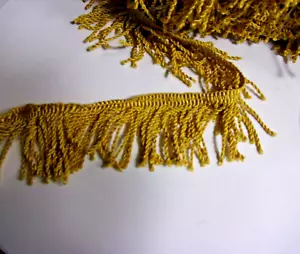 2" Gold Fringe Trim - 24 1/2 Yards! - Picture 1 of 3