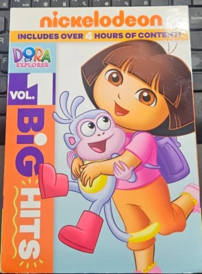 DORA THE EXPLORER VOLUME 1 BIG HITS OVER 4 HOURS OF CONTANT (DVD) BRAND NEW!!! - Image 1 of 2
