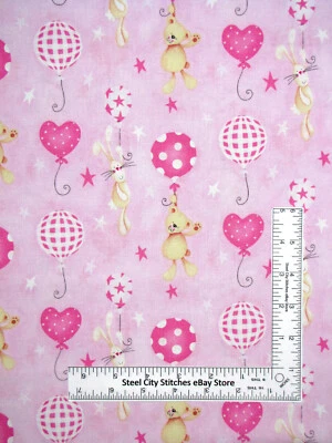 Globos de tela para bebé infantil rosa precioso de Henry Glass algodón 1.750 yardas Foto 1 de 2