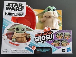 Wild Ridin Grogu Animatronic Star Wars The Mandalorian, Disney/ Hasbro Baby Yoda