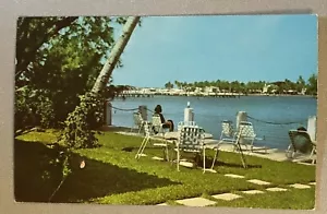 Yacht Haven apartment motel Fort Lauderdale Ft. Florida postcard Seabreeze Blvd - Picture 1 of 2