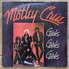 mötley crüe vinyl 7” Girls Girls Girls Picture Sleeve 1987 EKR 59