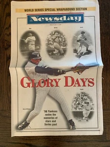 NEWSDAY - World Series Wrap Around Section - Freitag 18. Oktober 1996 - Bild 1 von 3
