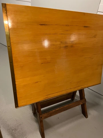 Vintage Hamilton drafting table - Mid Century Circa 1950's Cover