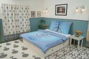 Mandala Bedspread Vintage Boho Duvet Cover Soft Cotton Beding Set Queen Bedsheet - Picture 1 of 4
