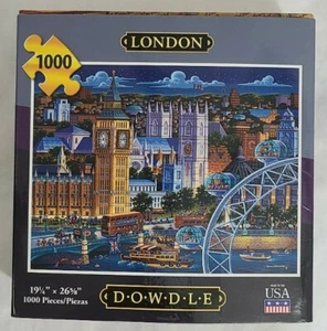 Rompecabezas Dowdle Jigsaw 1000 piezas Londres - Imagen 1 de 7
