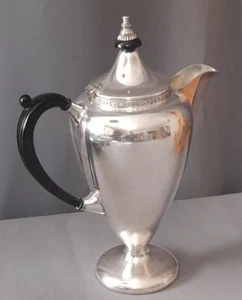 Art Deco Paramount "DUBARRY" Triple Silver Plated Coffee Pot - Picture 1 of 9