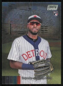 2020 Stadium Club Chrome #126 Travis Demeritte RC - Picture 1 of 2