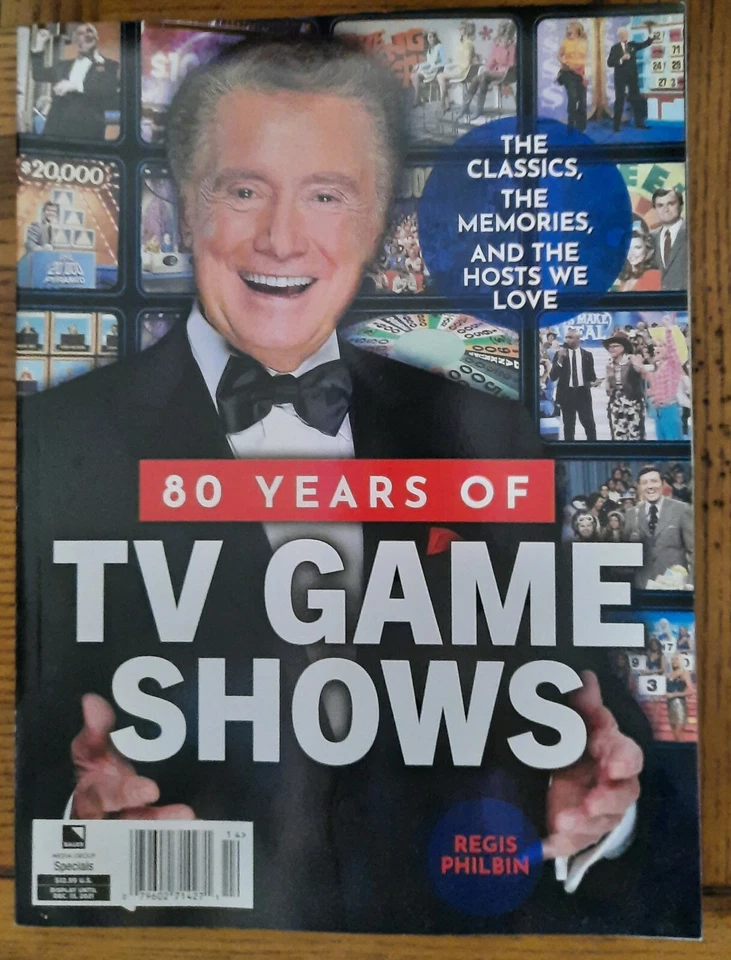 80 Years Of TV Game Shows Magazine Regis Philbin Cover NEW - Image 1 of 1