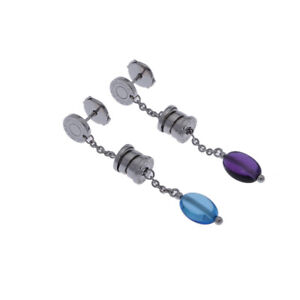BVLGARI B-ZERO1 Element Amethyst Blue Topaz earrings 802000153856000