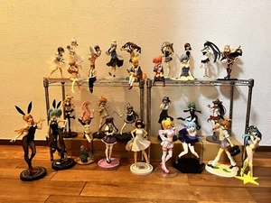 HUGE! Lot of 29 Anime girl Mixed Figure set Various Bulk japanese school, idol - Picture 1 of 22