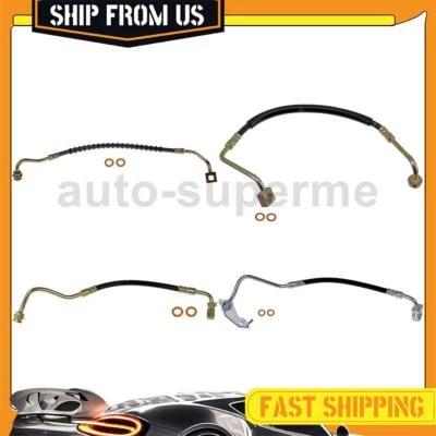 4x Kit de manguera de freno delantera trasera para Chrysler Pacifica 2007 2008 4,0 L Foto 1 de 4