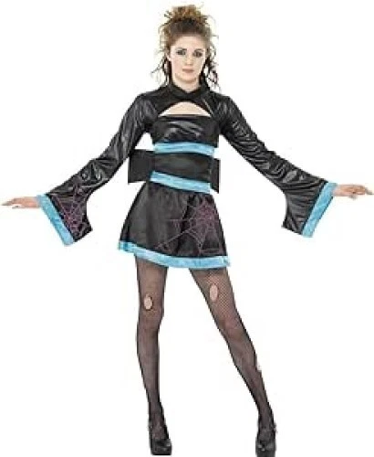 Geisha araña de Halloween niña adolescente Foto 1 de 2