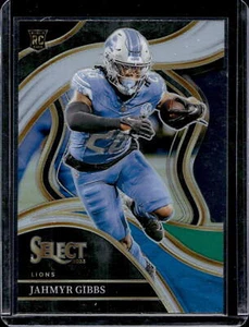 2023 Panini Select #266 Jahmyr Gibbs Silver Prizms Die Cuts - Picture 1 of 2