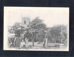 F1538 UK Bolsterstone Church & Cemetery vintage postcard - Picture 1 of 2