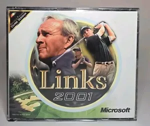 Microsoft Links 2001 Golf PC Game - Arnold Palmer - 4 CDs - Picture 1 of 6