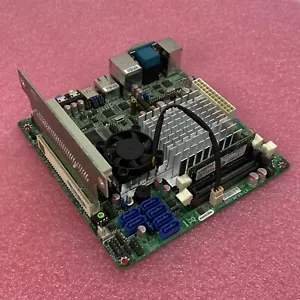 Jetway NF99-LF Motherboard Intel Atom D525 1.80GHz 2GB RAM No Sheild - Picture 1 of 14