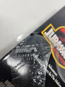 Jurassic Park von Steven Spielberg (VHS, 1993) mit Originalfolie Plastik - Bild 1 von 10