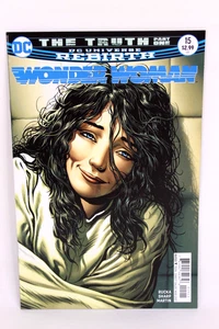 Wonder Woman #15 The Truth Liam Sharp Variant 2017 DC Rebirth Comics F/F+ - Picture 1 of 3