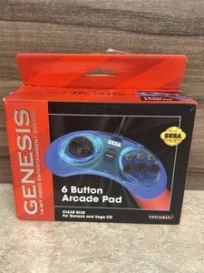 Official Sega Genesis USB Controller 6-Button Arcade Pad for Sega Genesis Min... - Picture 1 of 4