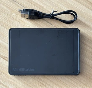 Buffalo Mini Station External Hard Drive 500GB HD-PC500U2/BK-EU With Cable - Photo 1/7