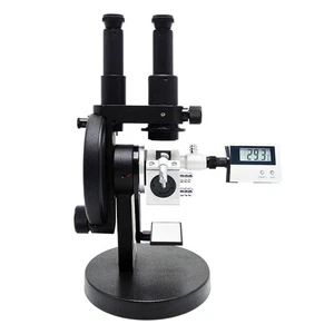 Refractómetro Abbe con modo de observación binocular termómetro digital - Imagen 1 de 12