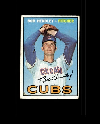 1967 Topps 256 Bob Hendley VG #D1,420099 - Image 1 of 2