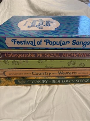 Lot Of 6 Reader’s Digest Songbooks Family Country Western Popular Treasury — 第 1/4 张图片