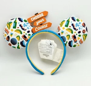 Diadema Disney Mickey Ears Elige tu curso Epcot Food and Wine Festival - Imagen 1 de 11