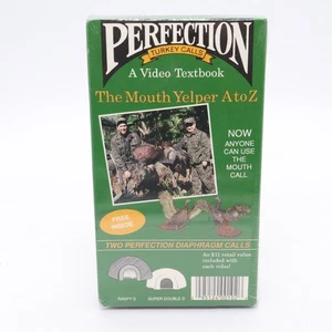Jim Clay Perfection Turkey Call Video Textbook "The Mouth Yelper" VHS New Sealed - Picture 1 of 6