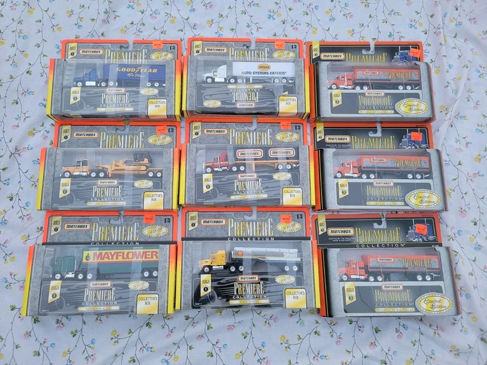 Matchbox Premiere Collection Rigs Series 1, Series 3 Lot - Image 1 of 4
