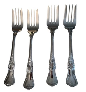 Wallace HOTEL LUXE Stainless Flatware 18/10 Glossy Salad Forks High Gloss - Picture 1 of 2