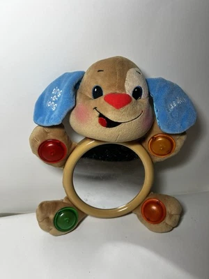 Fisher Price Sing A Long Puppy Mirror Laugh And Learn 2007 Mattel Infant Baby - Image 1 of 4