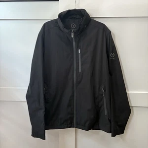 Tumi Tech Men’s Black Performance Full Zip Jacket Size XL - Picture 1 of 8