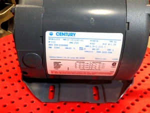 Motor de CA MagneTek H275 Century 1/2 HP 1725 RPM 230/460V (8-151197-01) - Imagen 1 de 3