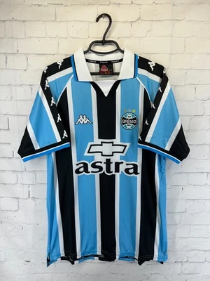 GREMIO BRAZIL 2000 2001 RETRO VINTAGE SOCCER FOOTBALL SHIRT JERSEY HOME SIZE L - Image 1 of 4